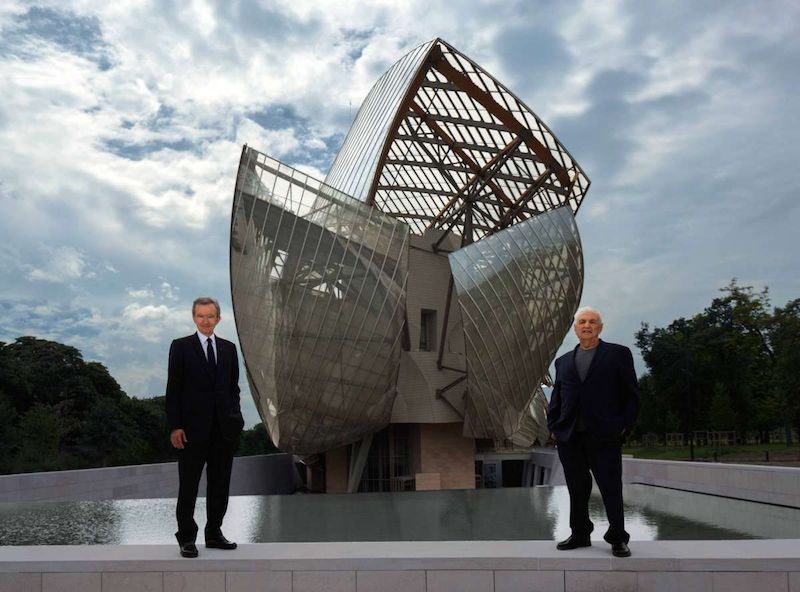 It is a common thing for Architects to claim that great buildings arise from great clients. Having the richest man in France support your work is in itself an architectural coup. Photo courtesy LV Fondation